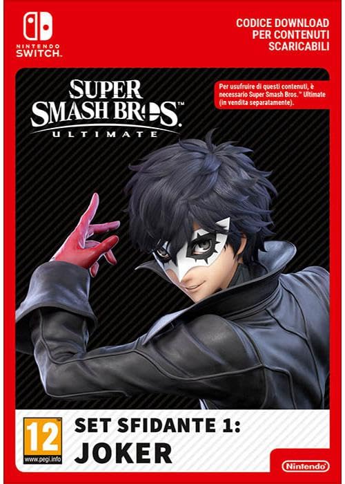 Super Smash Bros. Ultimate Joker Challenger Pack Dlc Swi