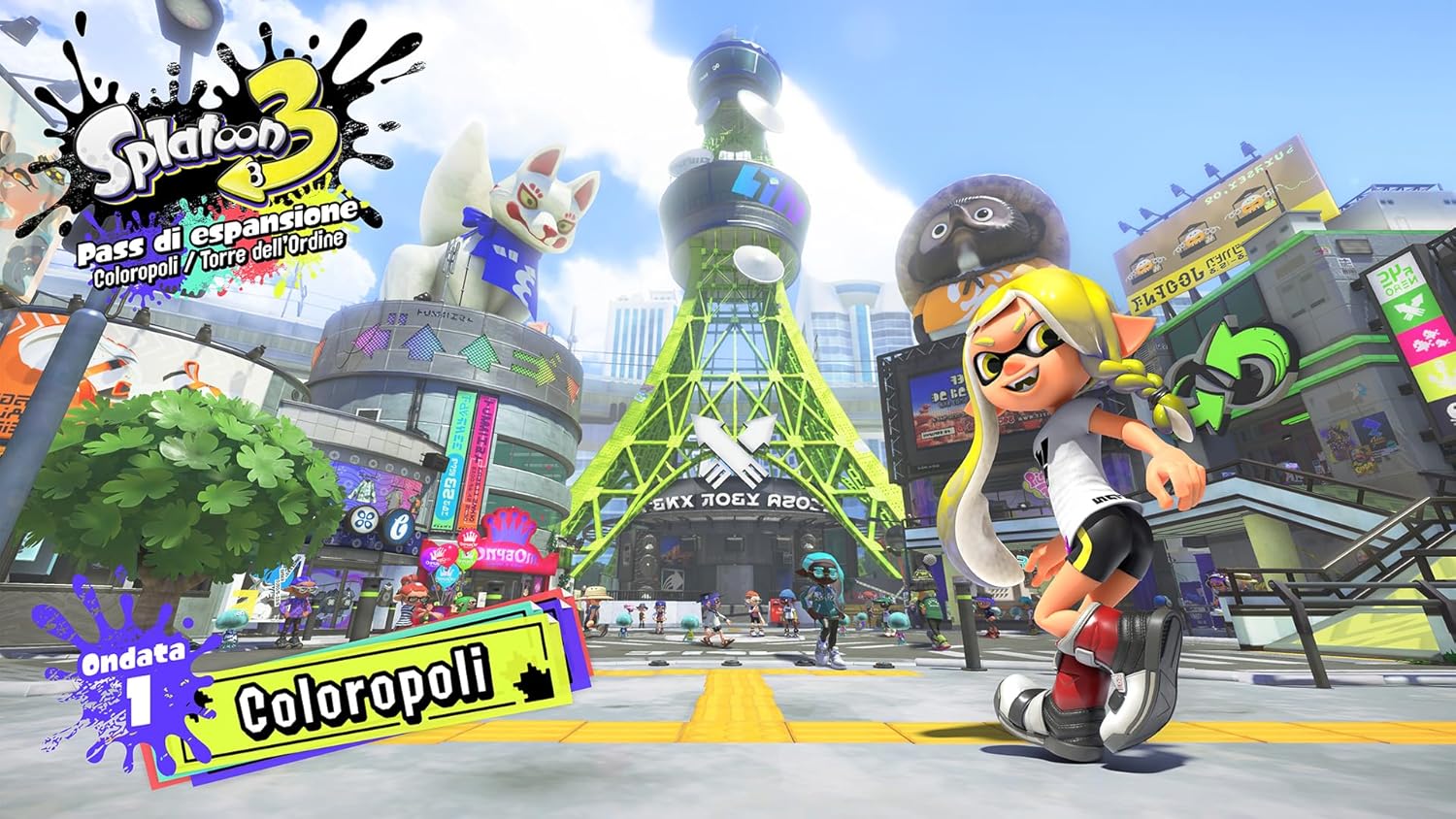 Splatoon 3 + Expansion Pass + 3 Mesi Nso