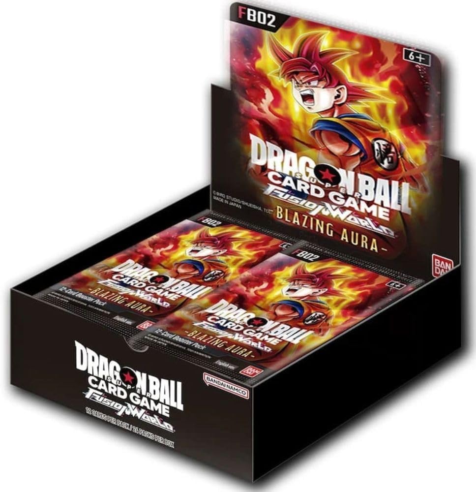 BANDAI | Dragon Ball Super CG: Fusion World 02 (FB02) Espositore Booster | Display di carte collezionabili | Età 6+ | 2 giocatori