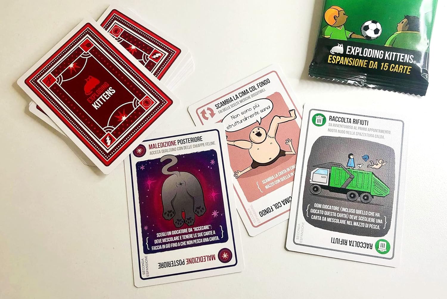 Exploding Kittens Espansione Streaking Kittens