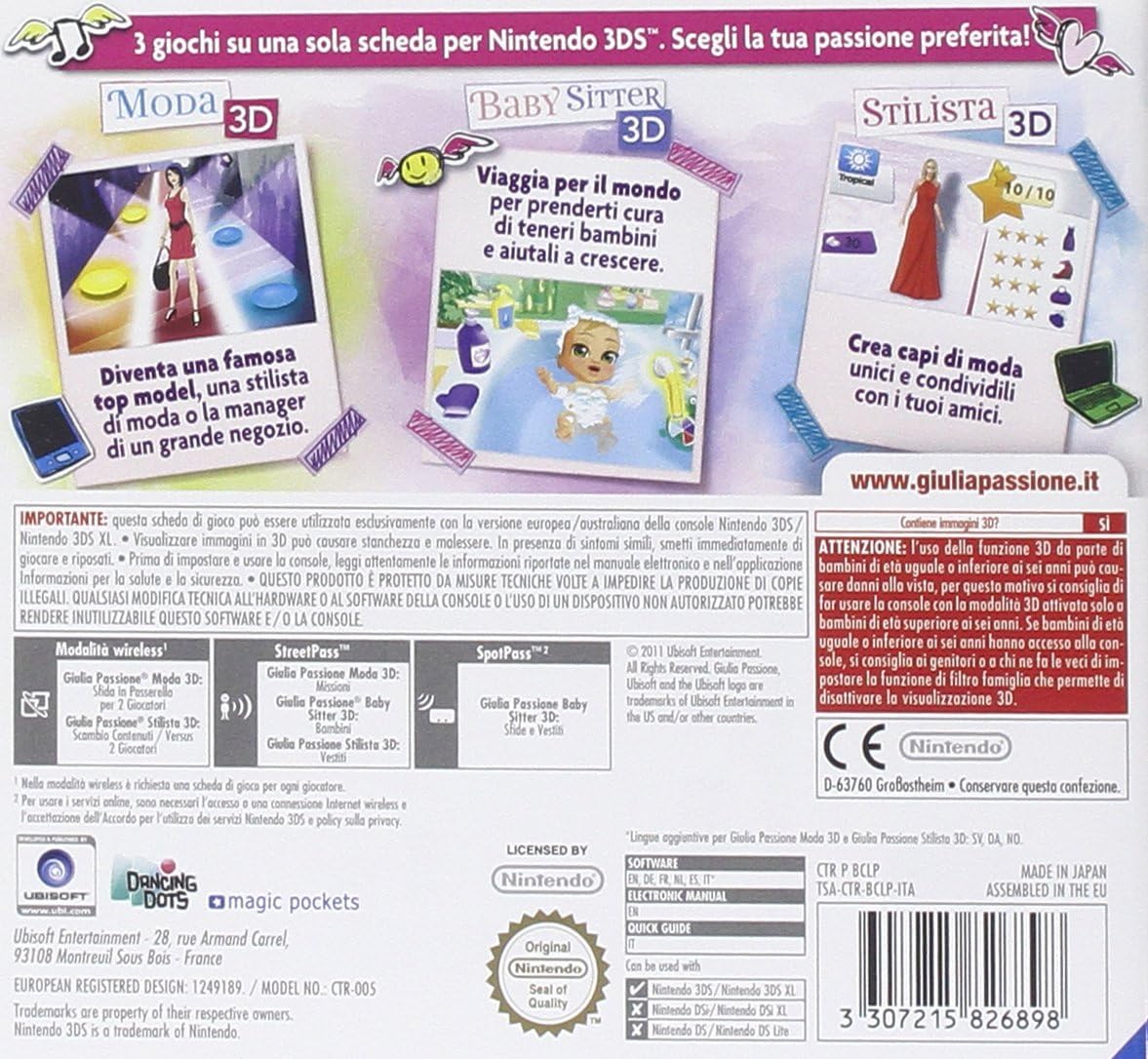 Giulia Passione Collection Moda+Baby Sitter+Stilista 3D