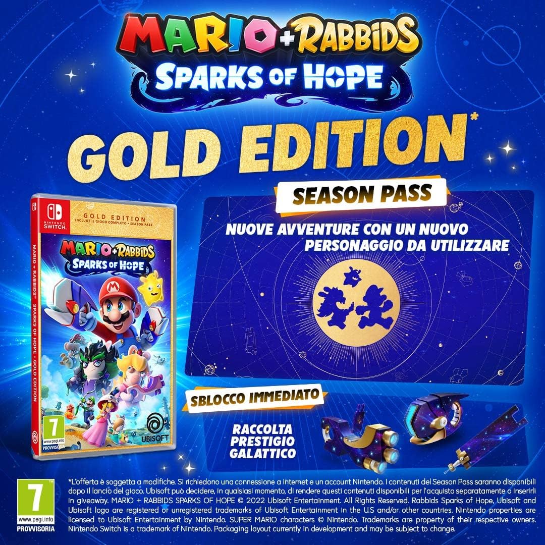 Mario + Rabbids Sparks Of Hope Gold Edition