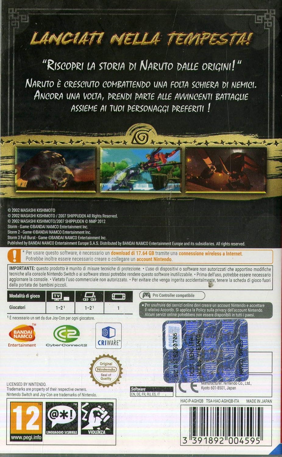 Naruto Ultimate Ninja Storm Trilogy