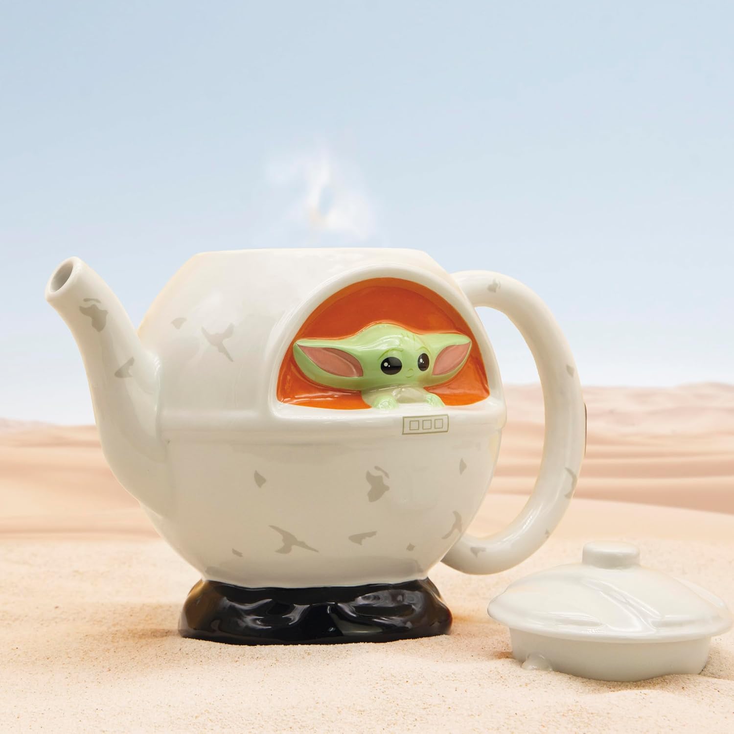 Teiera Star Wars The Mandalorian Grogu Spaceship