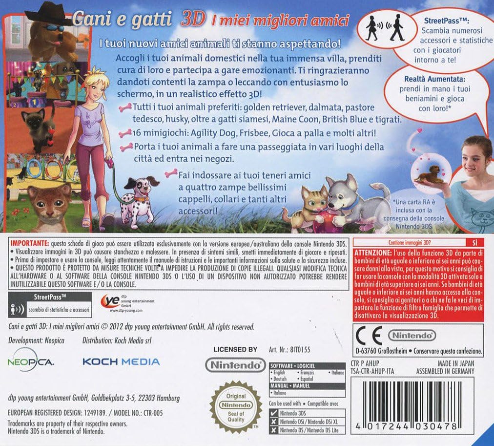 Cani E Gatti 3D - I Miei Migliori Amici