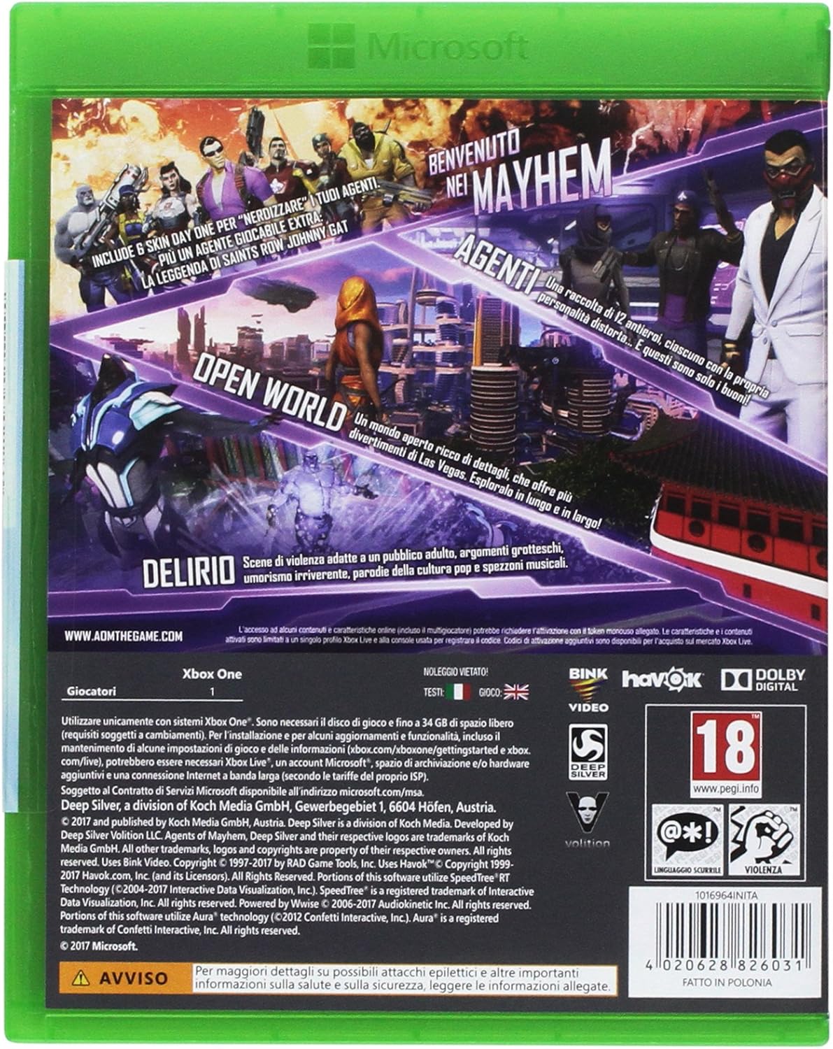 Agents of Mayhem - Edizione Day One - Xbox One