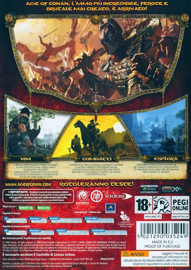 Age Of Conan: Hyborian Adventures