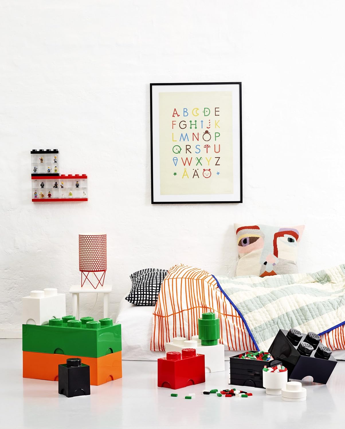 Contenitore Lego Brick 1 Grigio