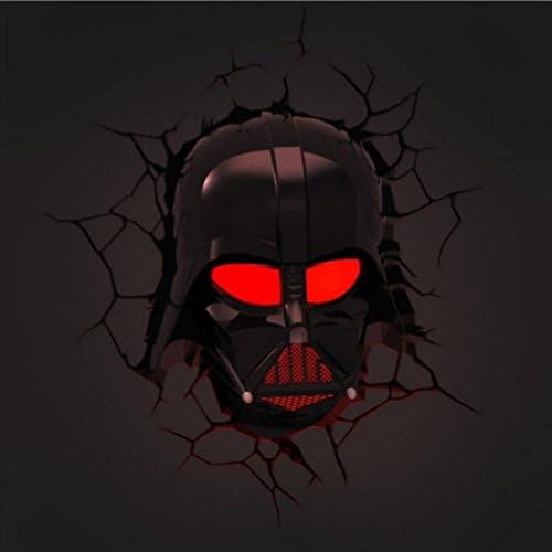Lampada Da Muro 3D Star Wars Darth Vader