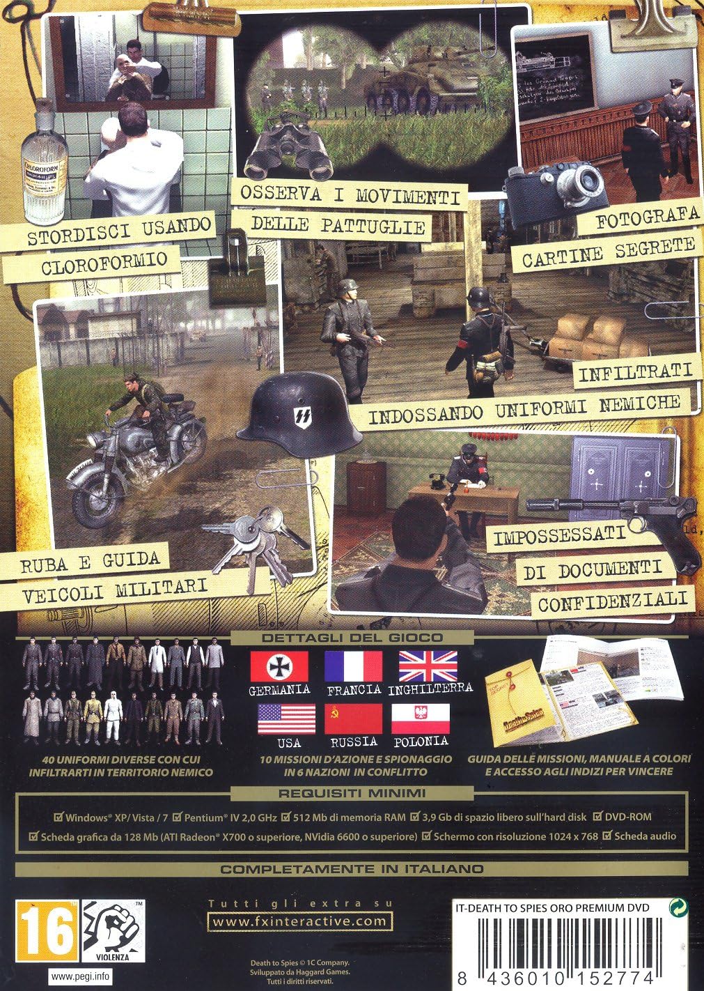 Death to spies oro Premium