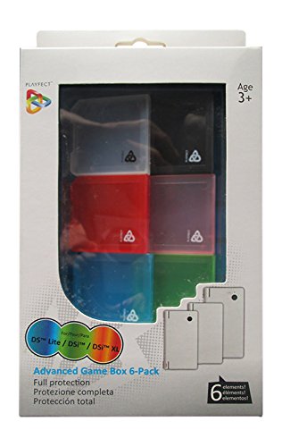 Playfect Europe 3ds dsixl dsi gamebox 6 pack