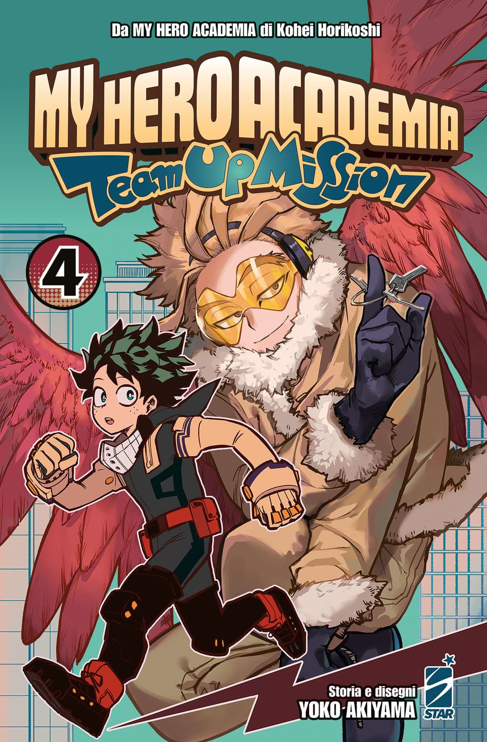 Team up mission. My Hero Academia (Vol. 4