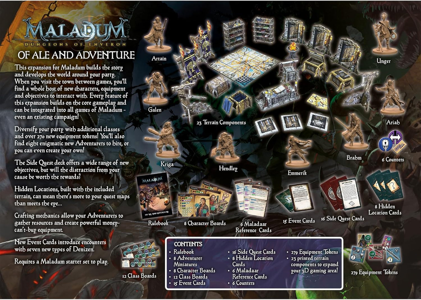 Maladum of Ale & Adventure Expansion