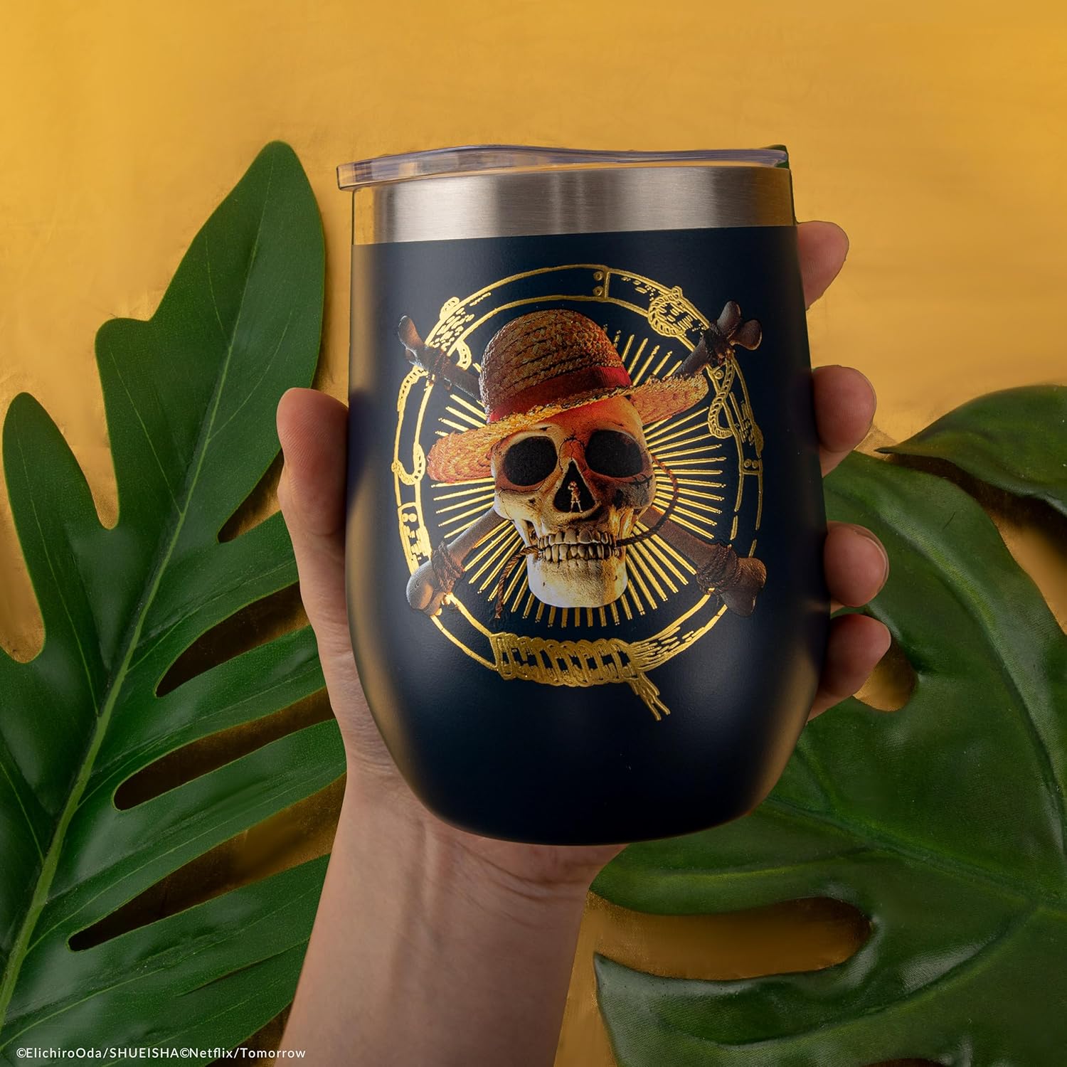 Cinereplicas One Piece Luffy Travel Mug - Officially Licensed