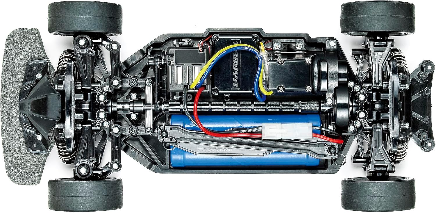 Tamiya 47503 1:10 RC Motul Autech Z 2023 TT-02 - Coche teledirigido, vehículo, modelismo, ensamblaje, Hobby, Kit RC, prepintado