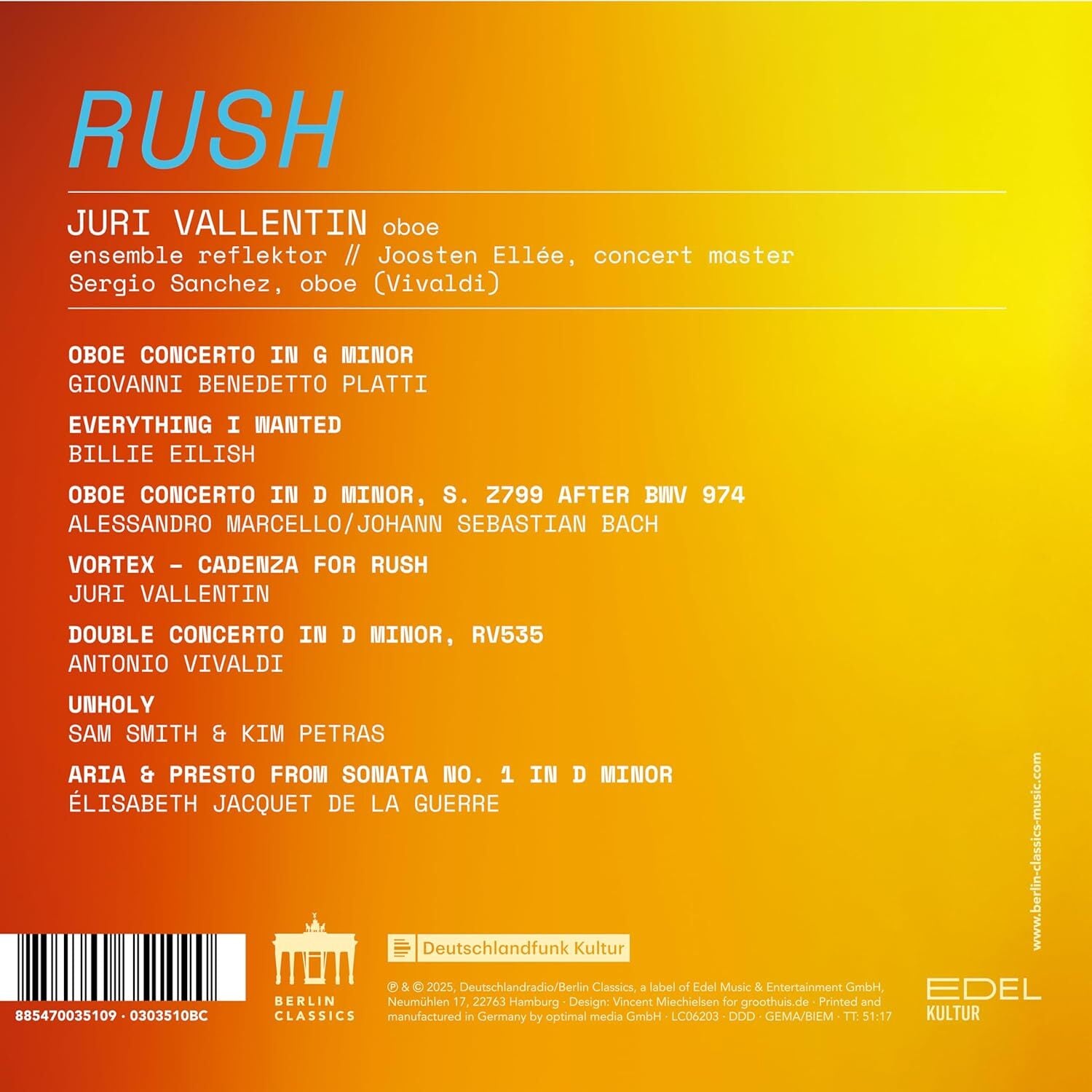 Juri Vallentin/Ensemble Reflektor: Rush