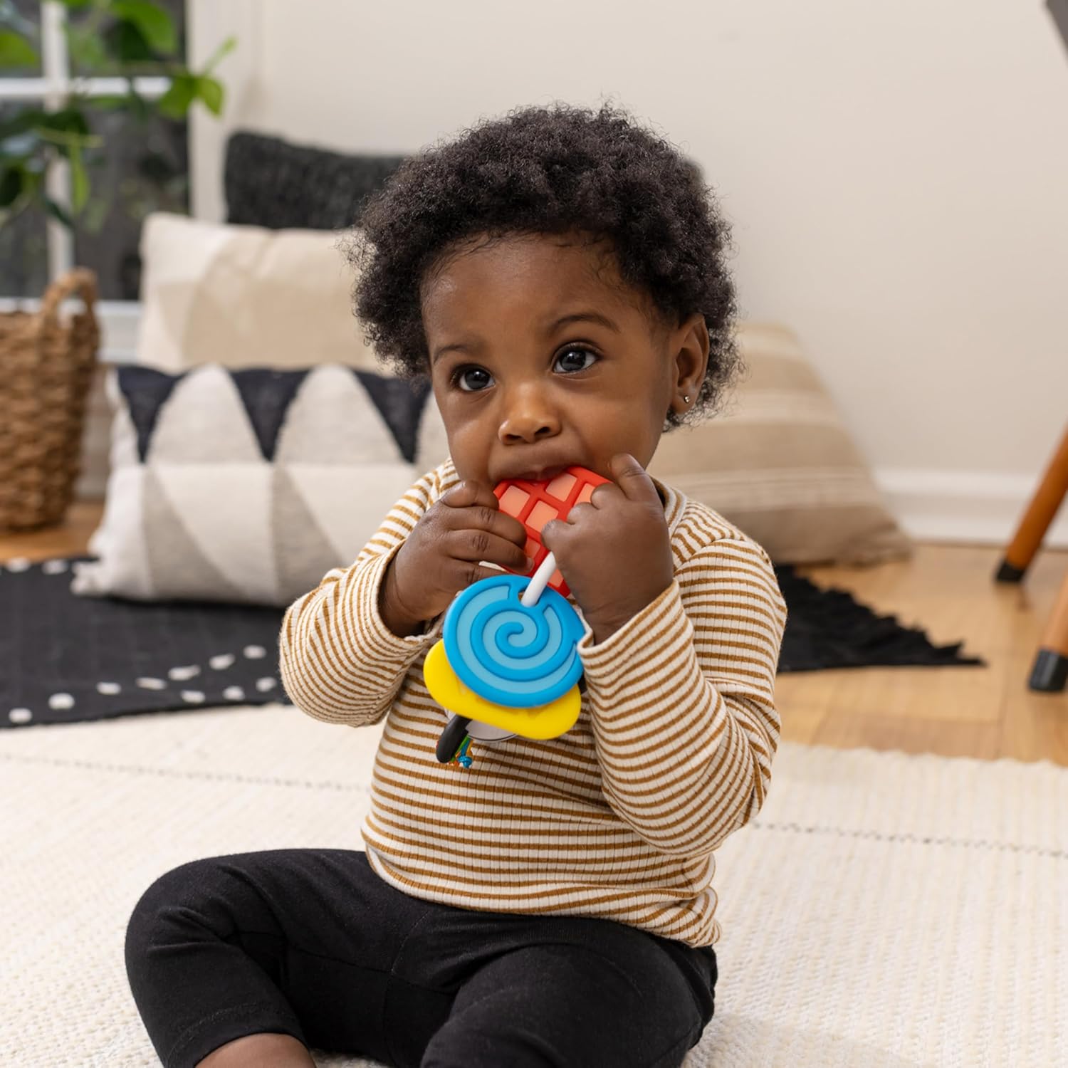Baby Einstein Shake-a-Shape Zen Bijring, multisensorisch, vanaf 3 maanden en ouder
