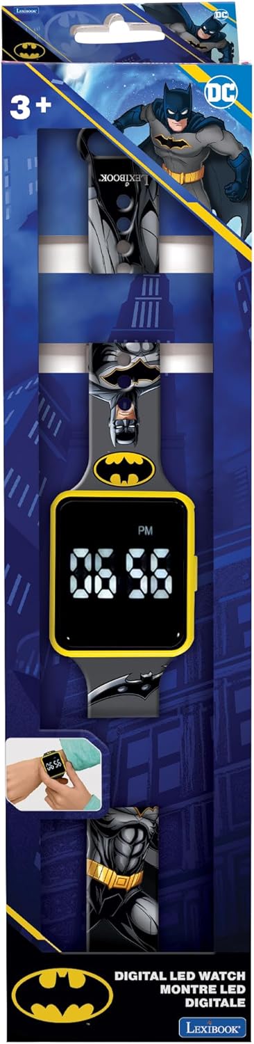 Lexibook - Batman Led Digital Watch - (Dmw060Bat)
