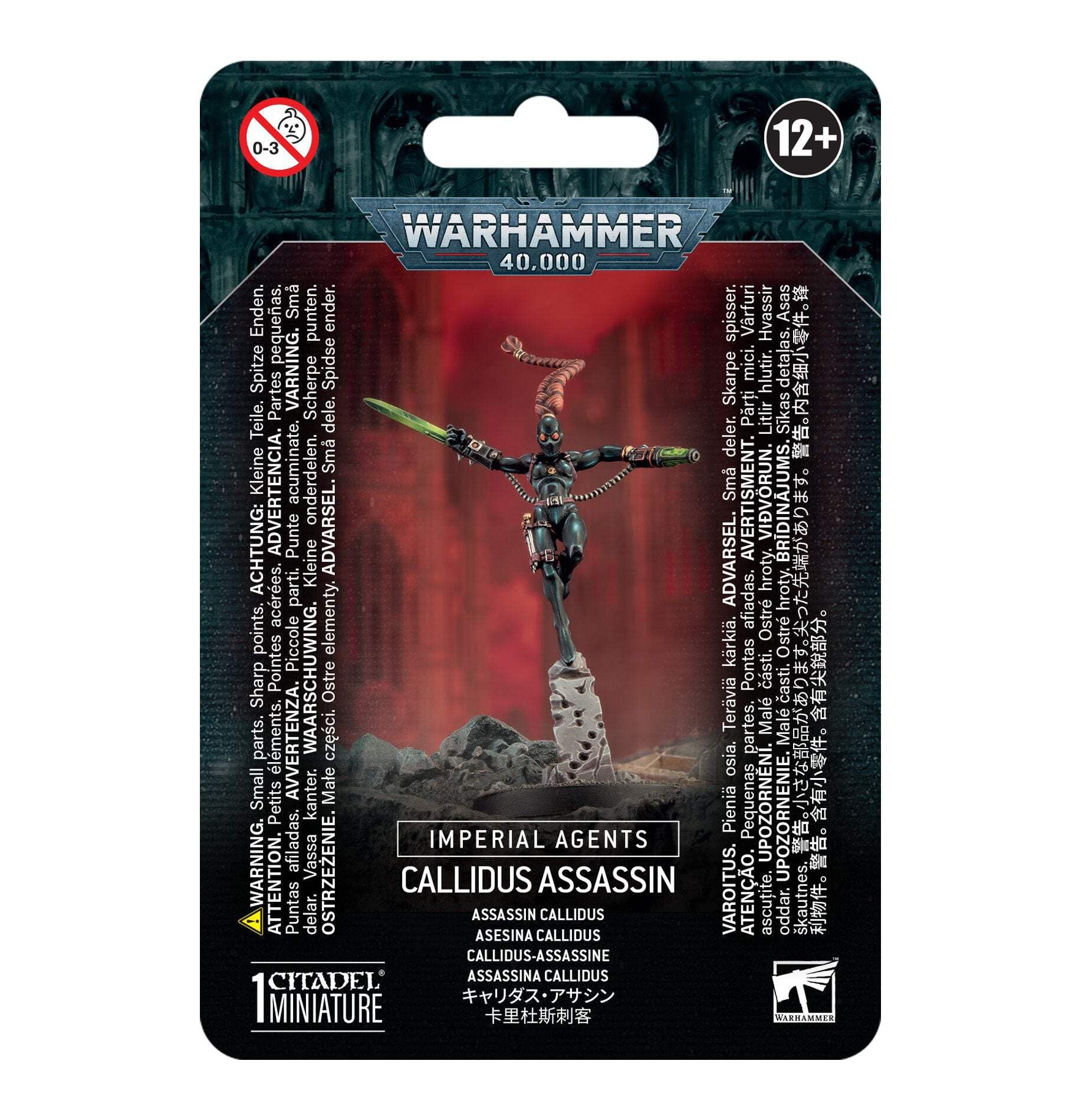 Games Workshop Warhammer 40,000 Imperial Agents Callidus Assassin