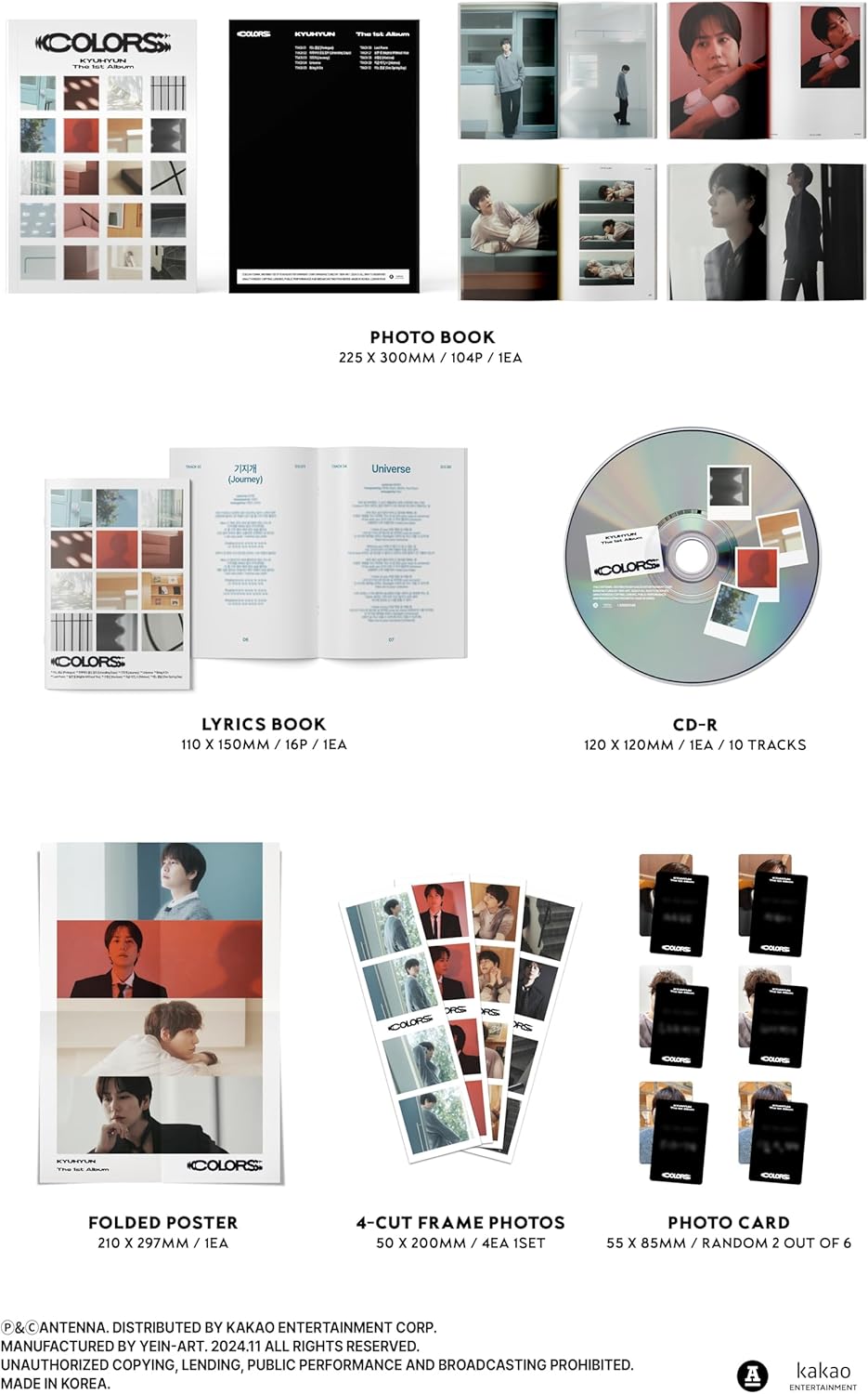 COLORS (1ST ALBUM) (PHOTO BOOK VER.)
