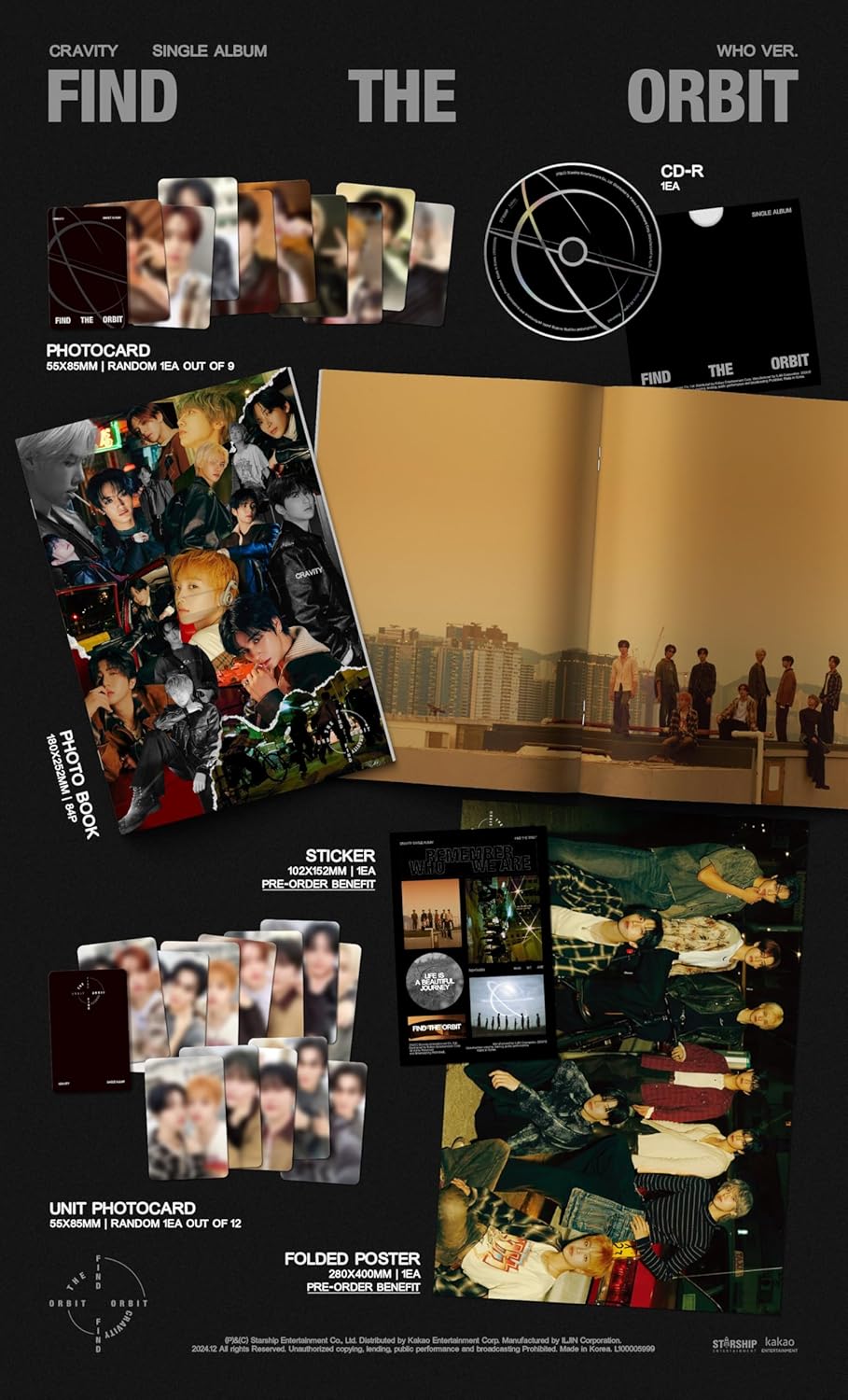 Find The Orbit - incl. 84pg Photobook, Photocard + Unit Photocard