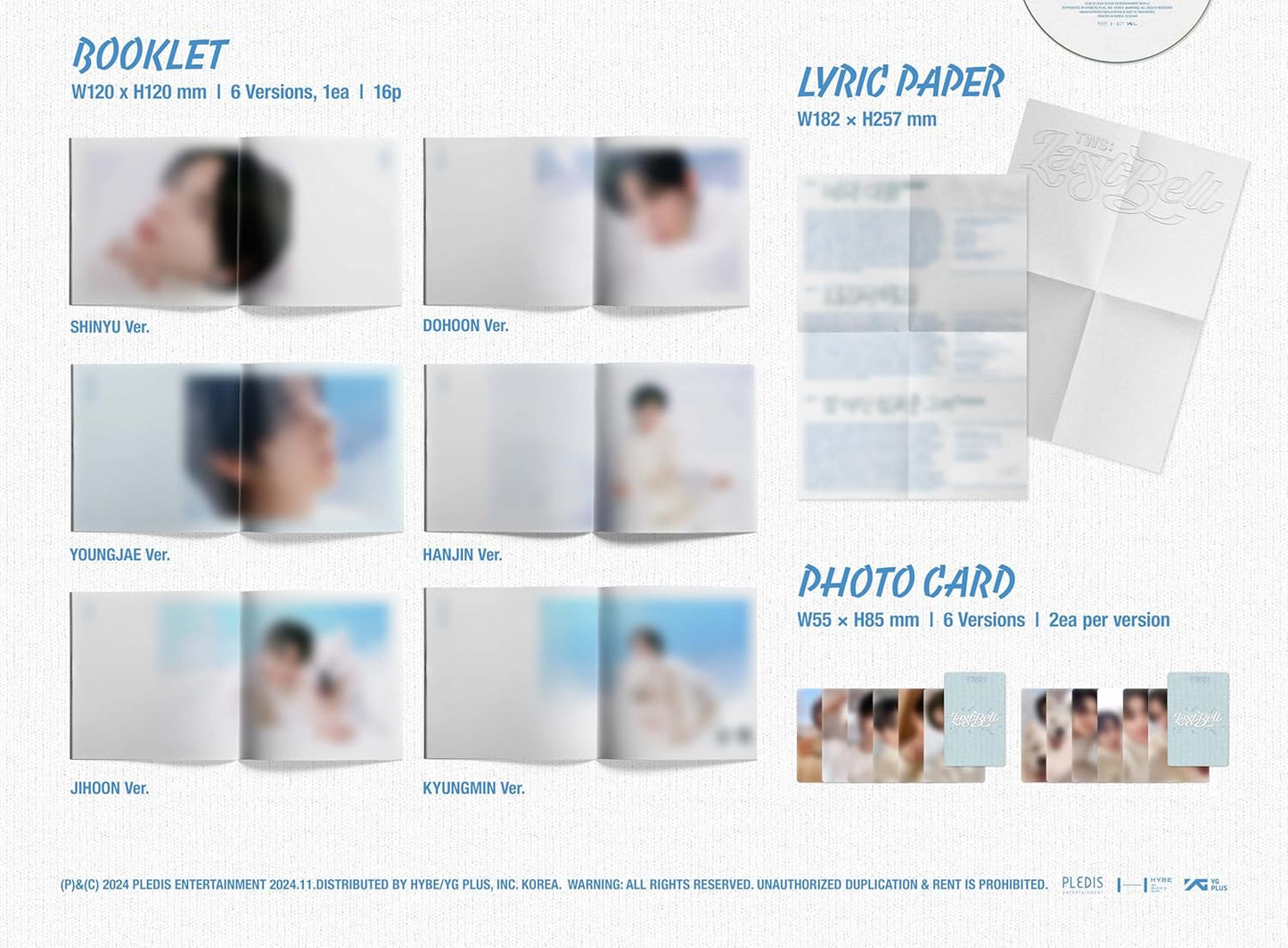 Last Bell - Compact Version - incl. Booklet, Lyric Paper + 2 Photocards