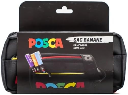Posca Waist Bag – Black – 1 Piece