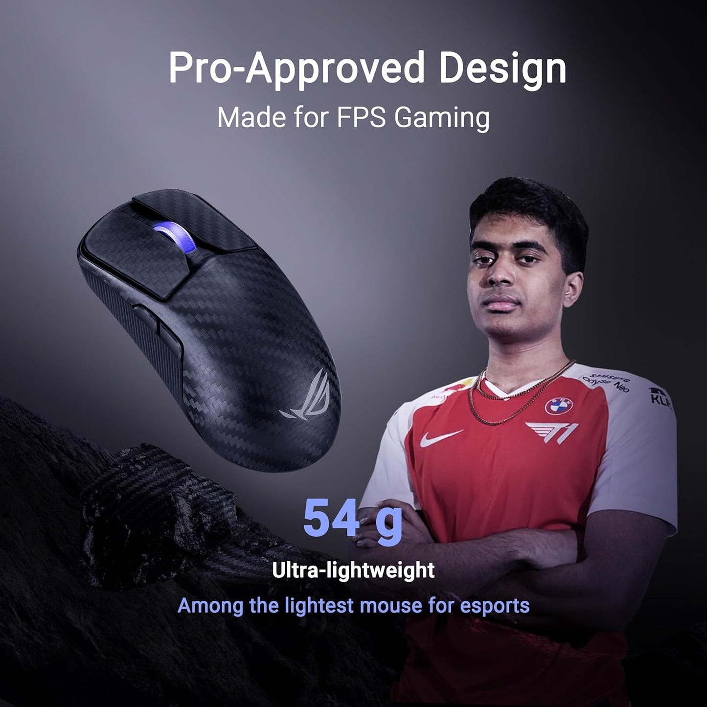 ASUS ROG Harpe Ace Aim Lab Edition wireless gaming mouse - 90MP02W0-BMUA00