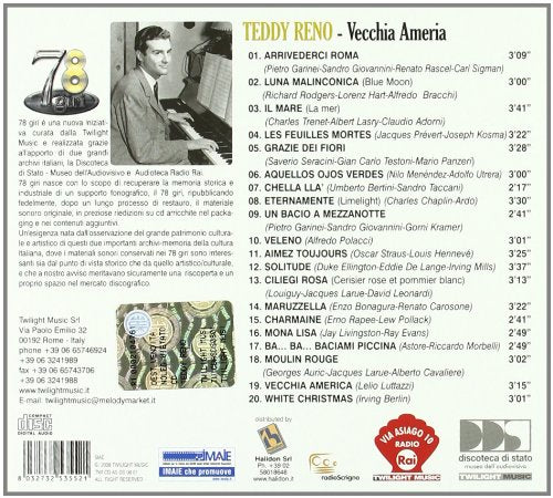 Vecchia America-Incisioni