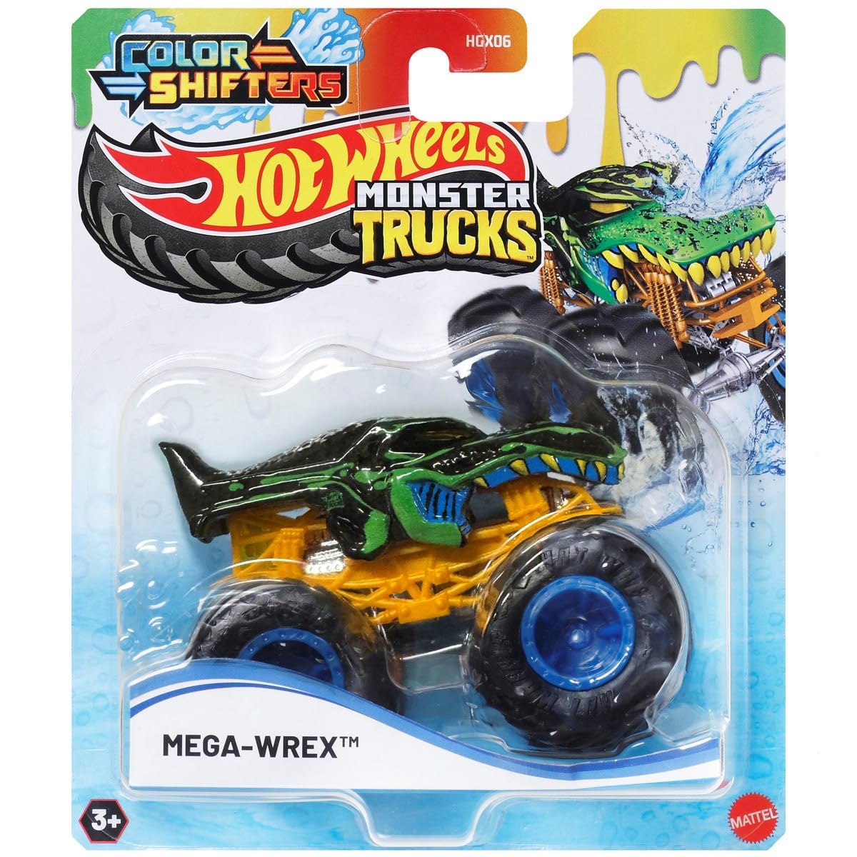 Hot Wheels - Monster Trucks Colour Shiffter - Mega Wrex/Toys