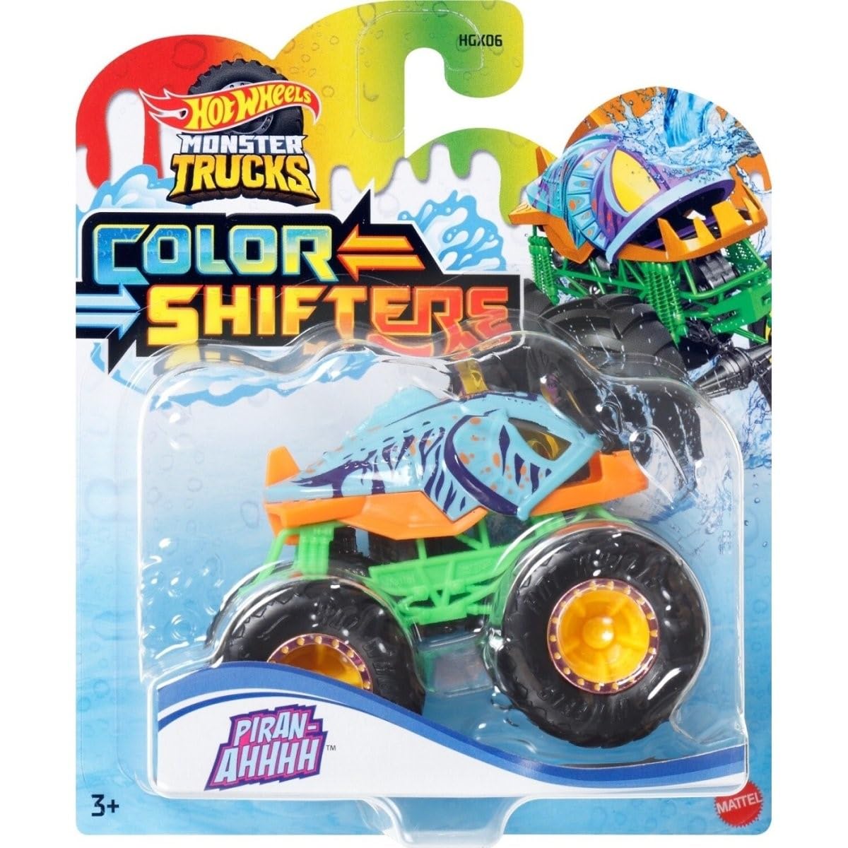 Hot Wheels - Monster Trucks Colour Shiffter - Piran-ahhh/Toys