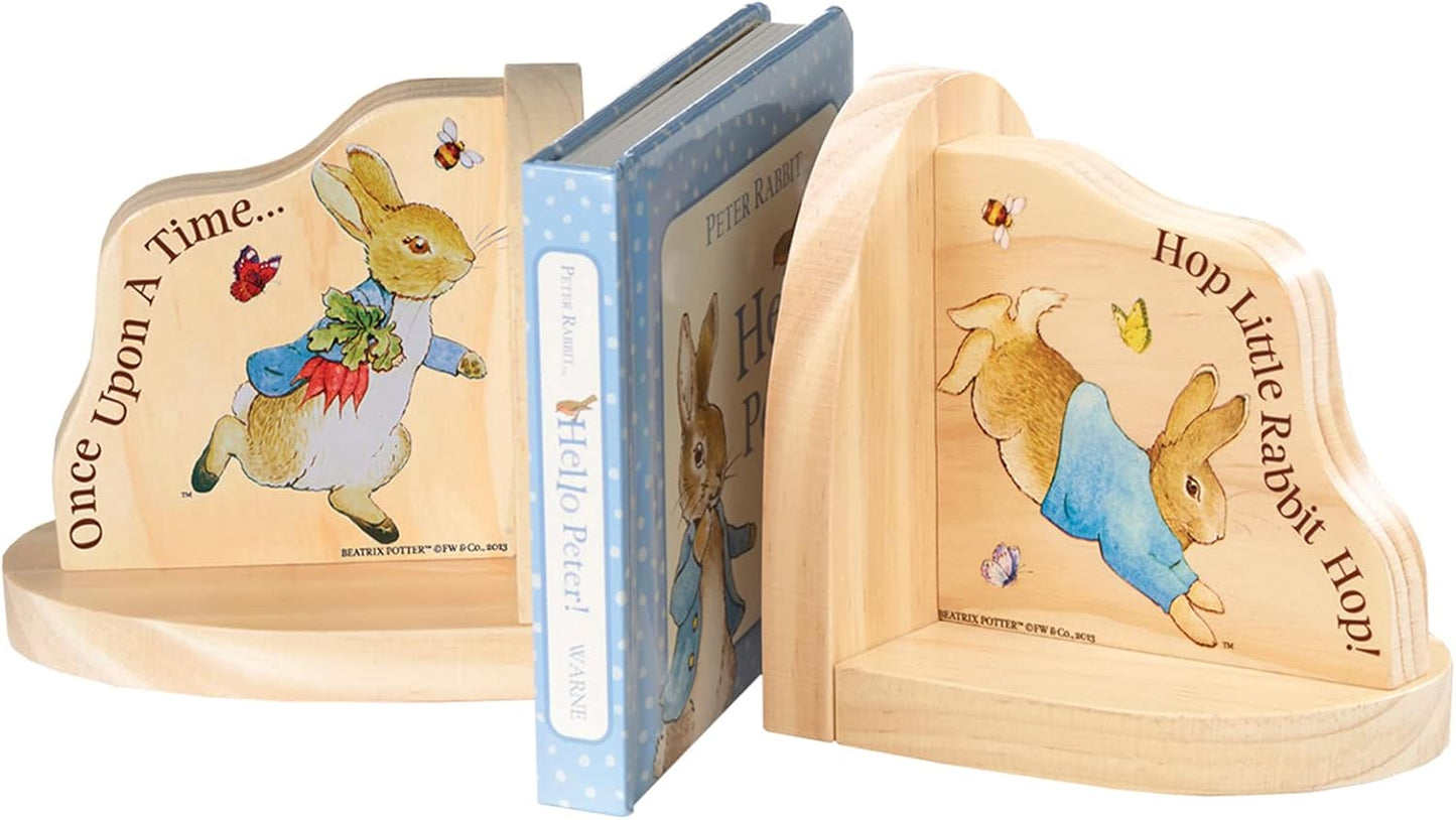 Official Beatrix Potter Peter Rabbit Bookends for Nursery for Babies and Toddlers