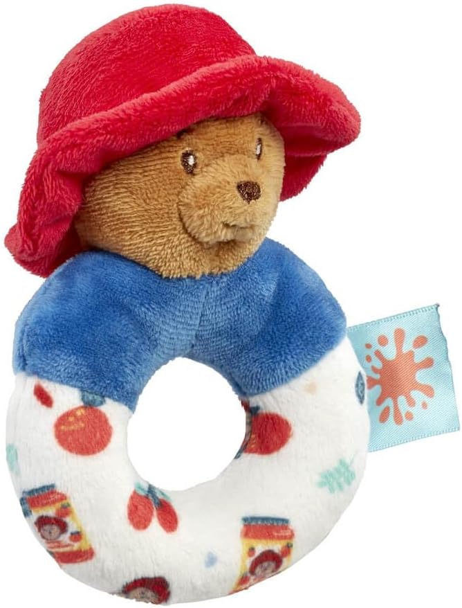 Rainbow Designs PA1356 Bear Paddington Baby Rattle