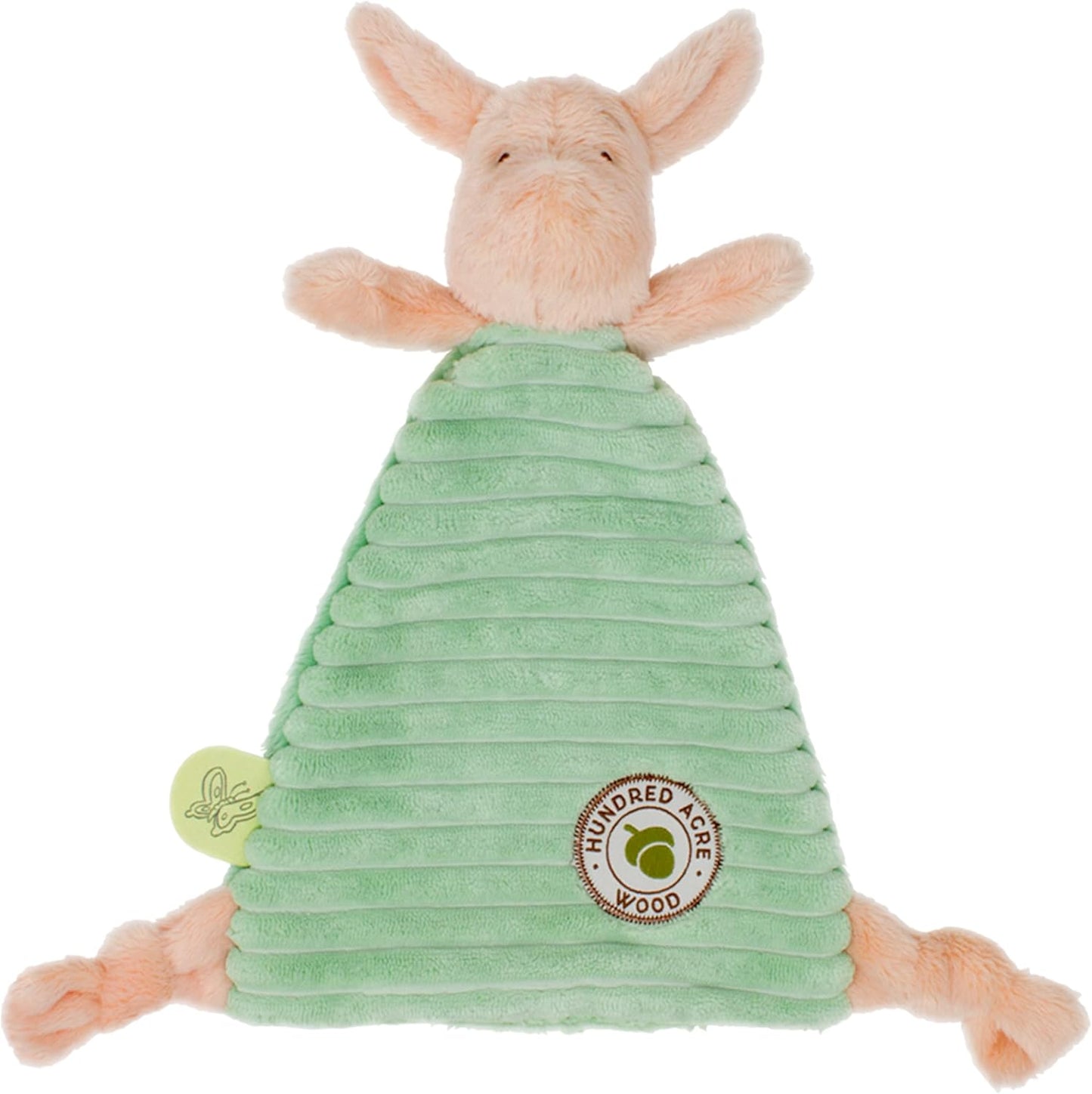 Rainbow Designs Eeyore Hundred Acre Woods Comforter Blanket - Baby Cuddly Toys - Comfort Blanket - Newborn Baby Gift for Boys and Girls - Baby Comforter Toys CLASSIC PIGLET COMFORT BLANKET