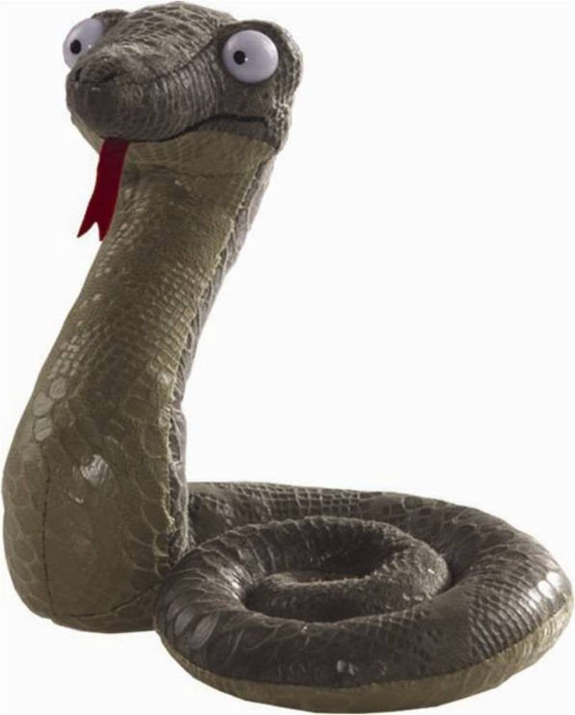 Aurora Gruffalo, 12876, Snake, 7In, Soft Toy, Green