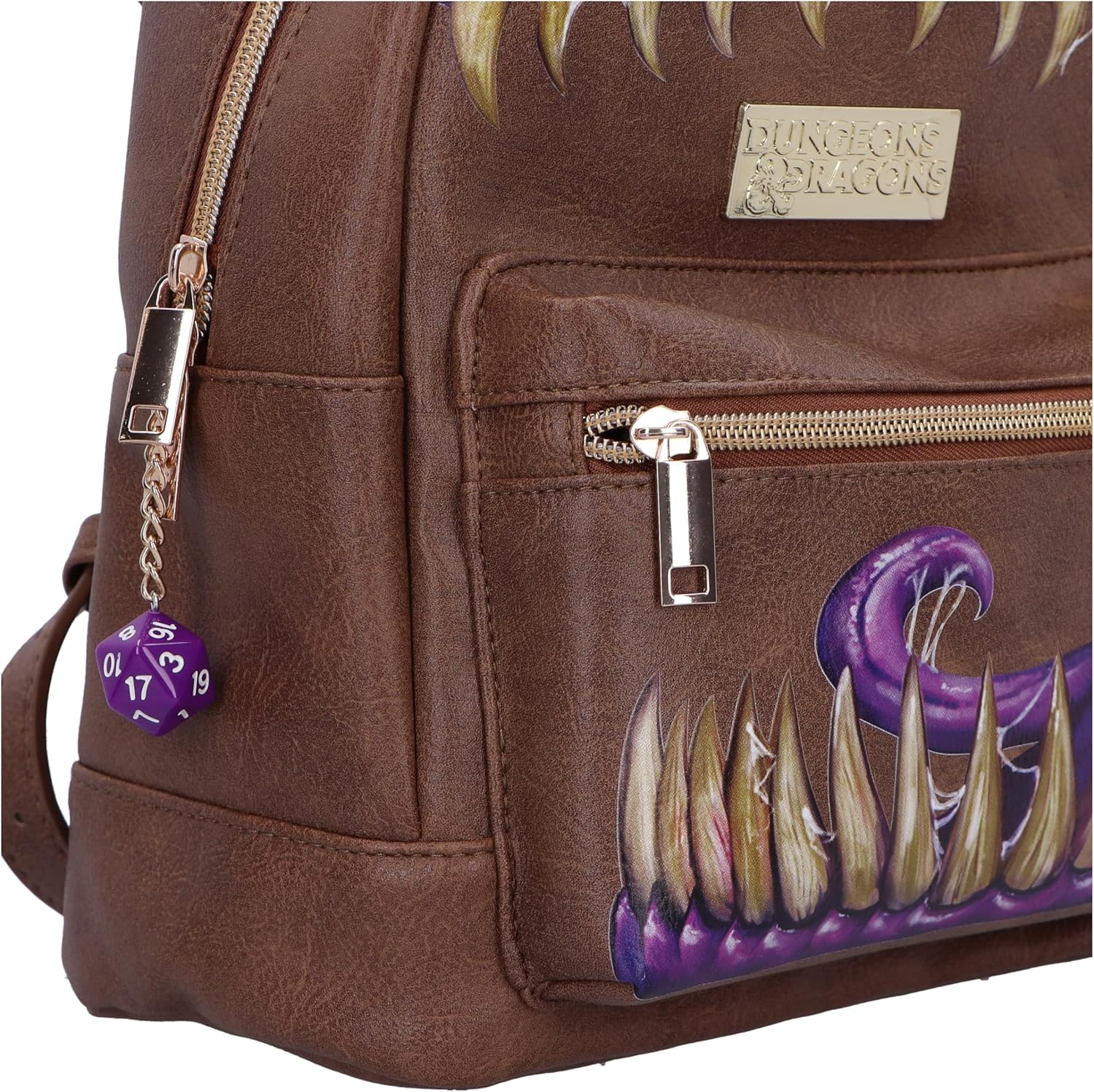 Nemesis Now Dames Dungeons & Dragons Mimic Rugzak, Bruin, 28cm, Bruin, 28cm