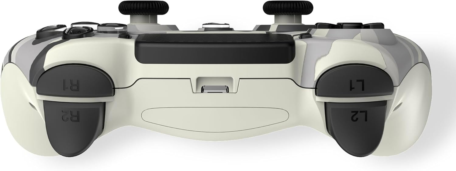Freaks and Geeks Draadloze afstandsbediening voor PS4, led, wit, camo