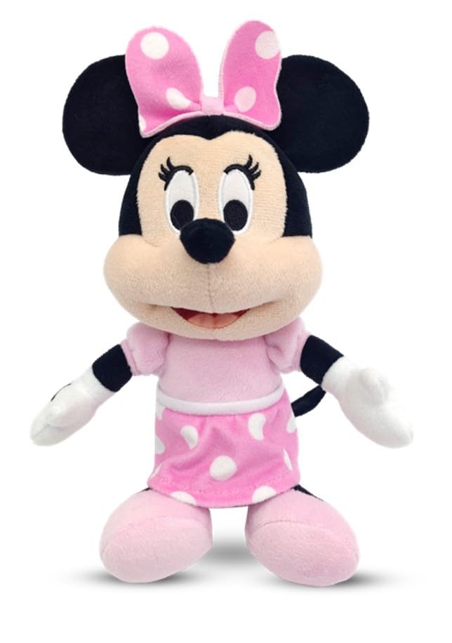 Simba 6315870468 Disney Minnie Mini, 15 cm Plush Toy, Suitable from the First Months of Life