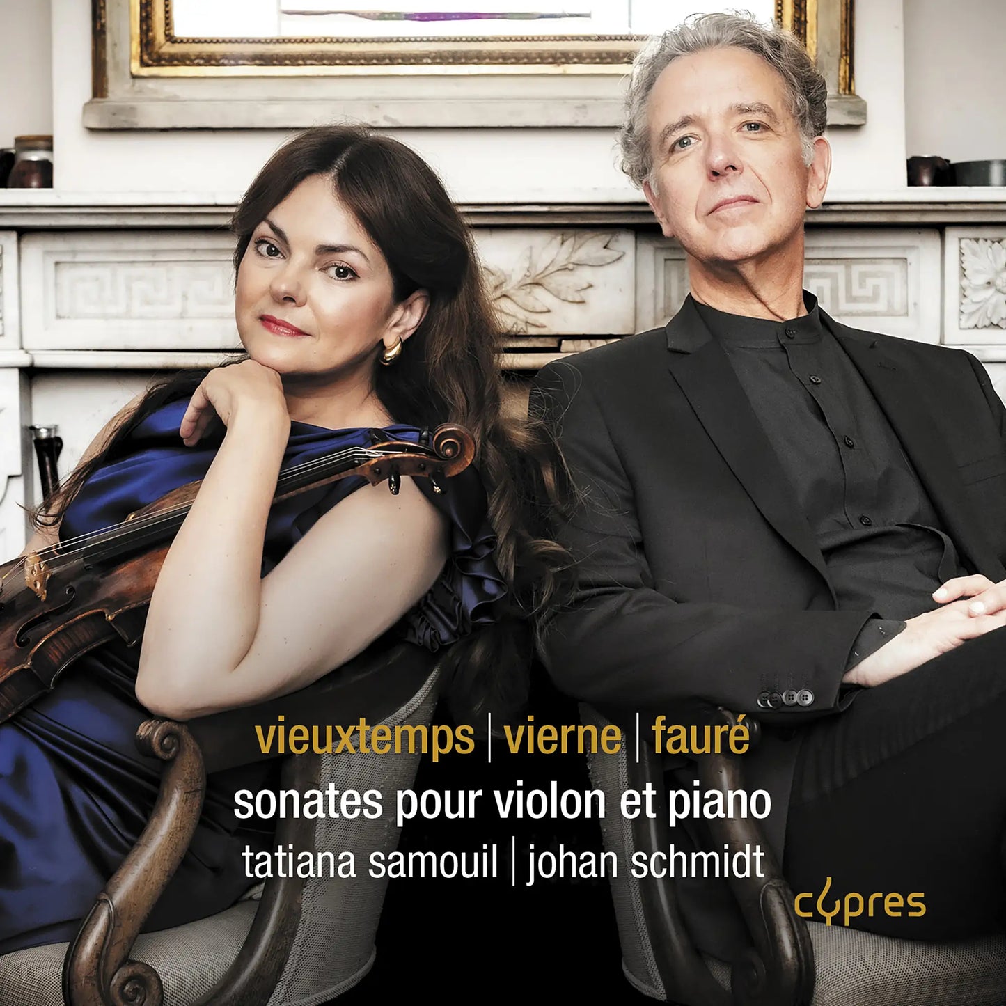 Vieuxtemps/Vierne/Fauré: Sonates Pour Violon Et Piano