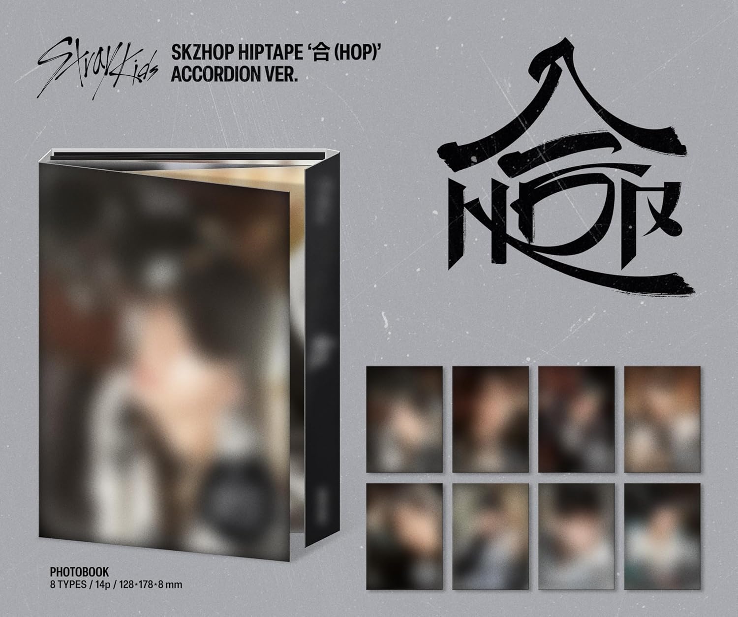 Stray Kids SKZHOP HIPTAPE '合 HOP ' ACCORDION VER. (韓国盤)