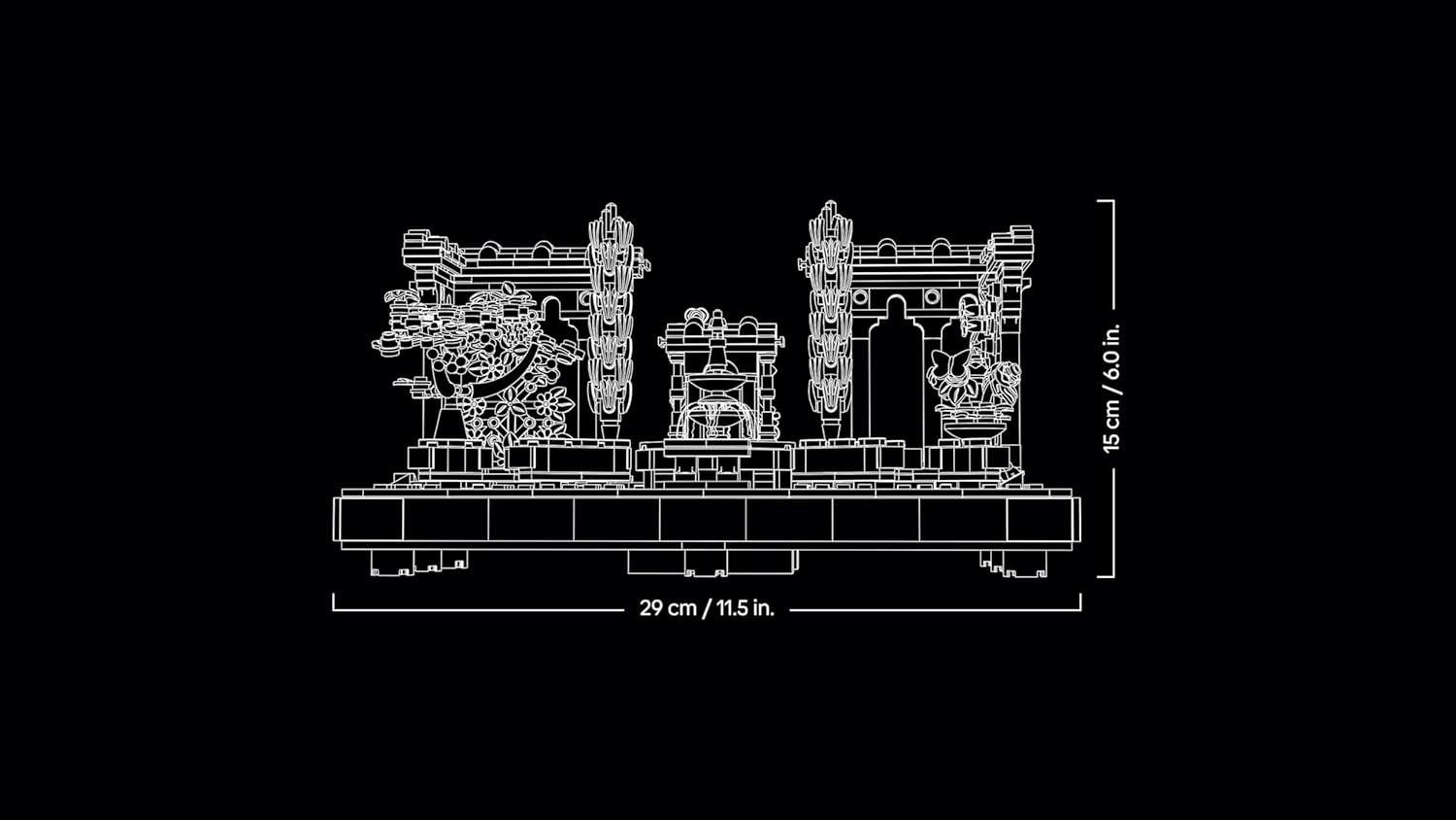 Lego - Icons - Fountain Garden (10359)
