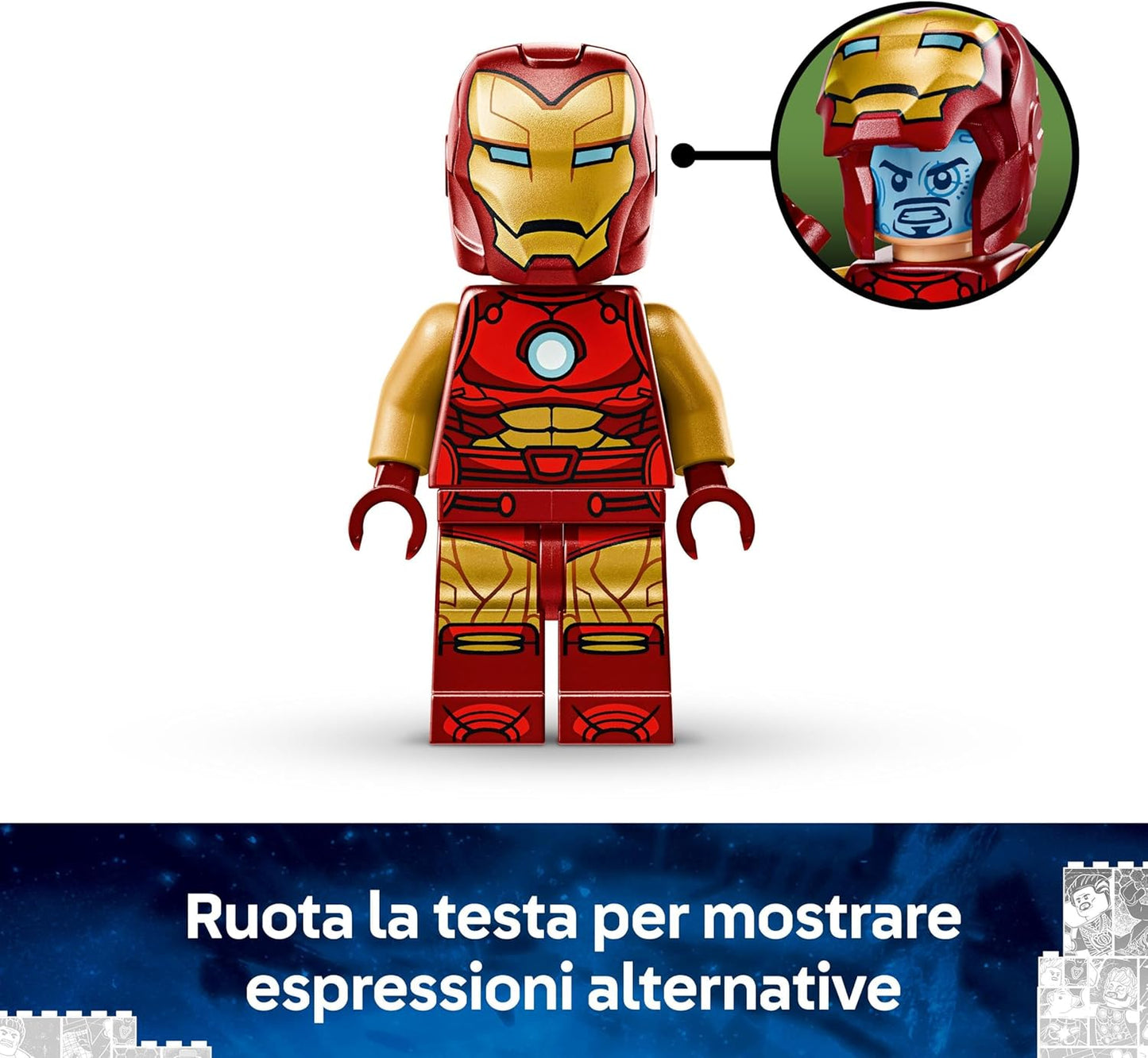 Lego - Super Heroes - Iron Man Mech Vs. Ultron (76307)