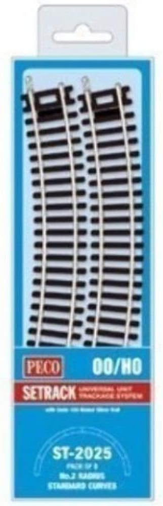 HO Code 100 17.2" #2 Radius Curve (8)