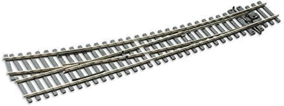 Peco SL-E186 HO Right Hand Code 75 Electrofrog Double Curved Turnout S by PECO