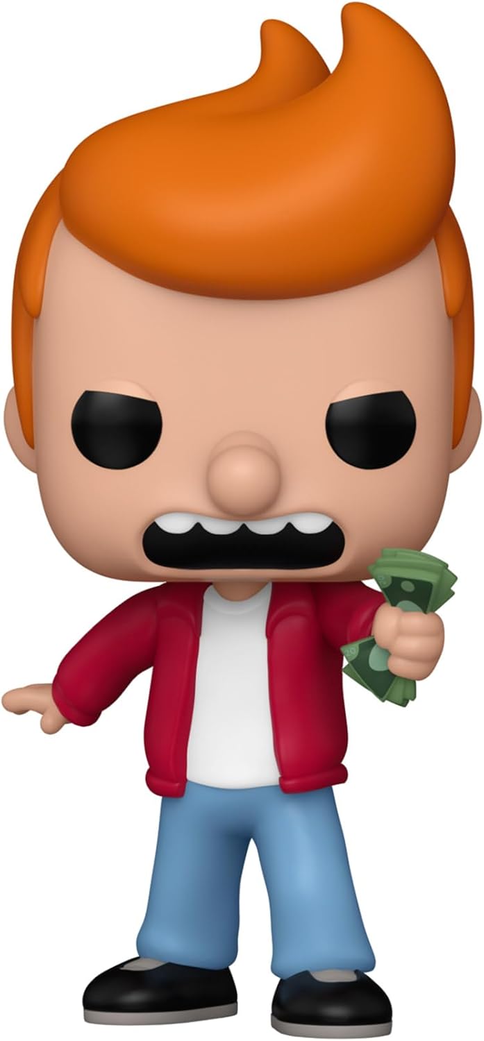Funko Pop TV: Meme - Fry - Futurama - Amazon Exclusive - Collectable Vinyl Figure - Gift Idea - Official Products - Toys for Kids and Adults - TV Fans
