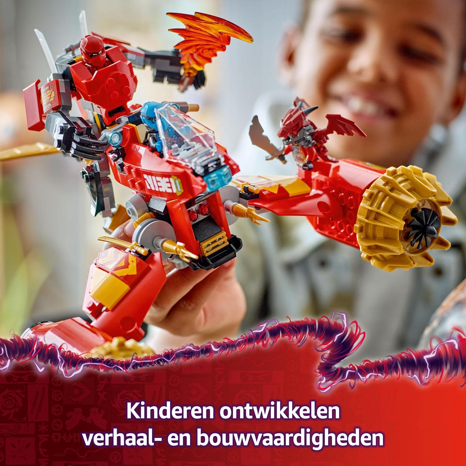 Lego Ninjago : Kai’S Mech Storm Rider (71830)