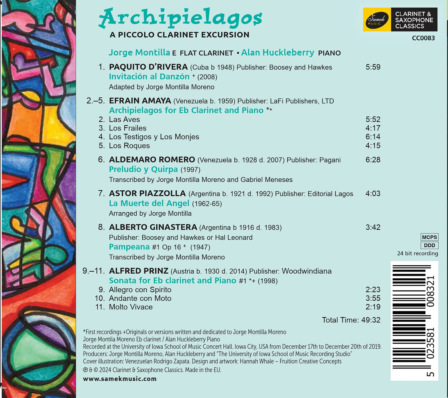 Archipielagos: A Piccolo Clarinet Excursion