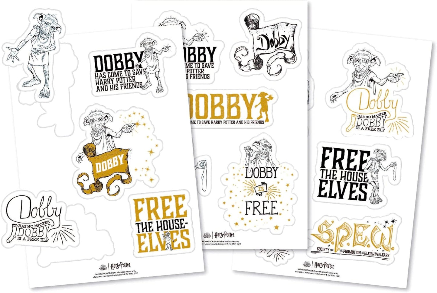 Harry Potter Dobby Sticker Sheet