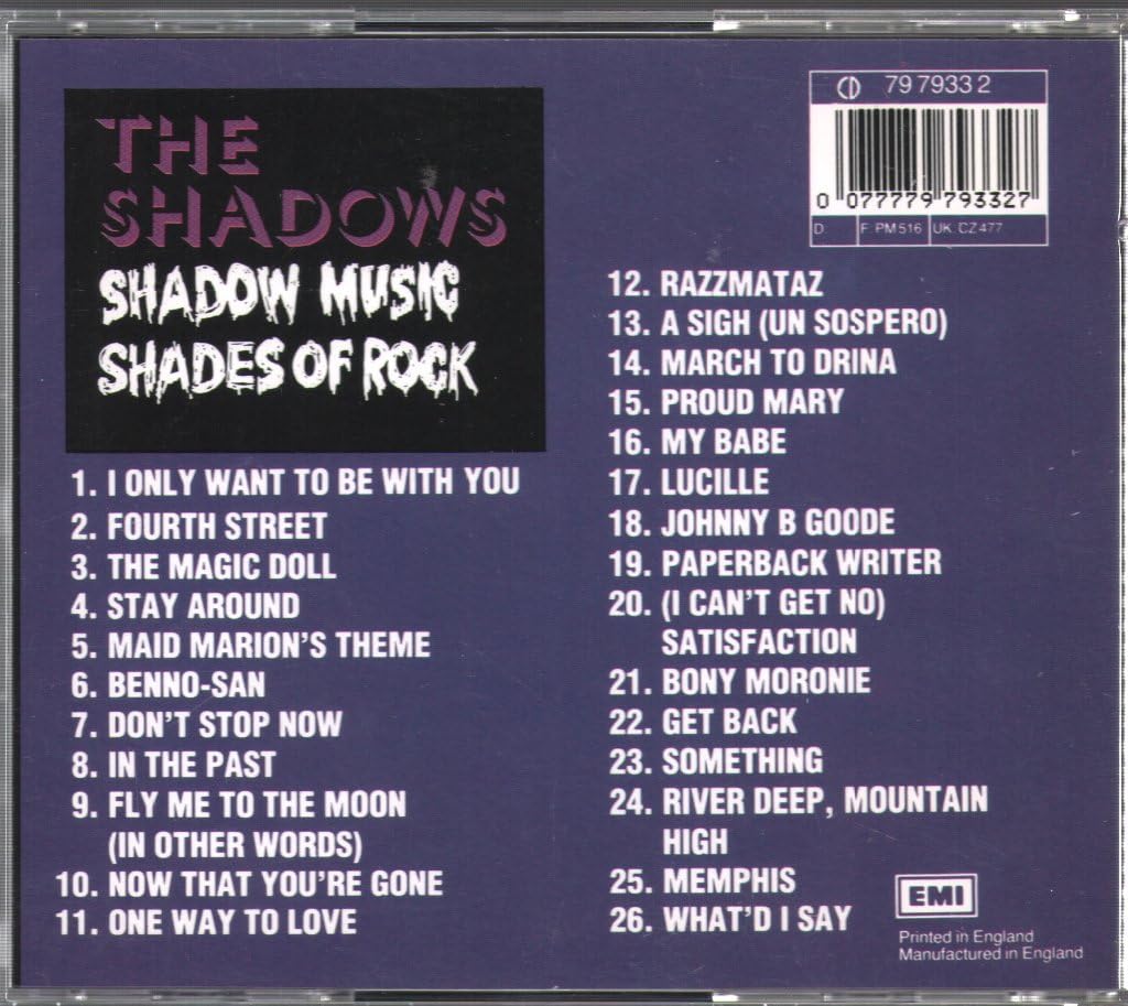 Shadows-Shadow Music Shades Of Rock
