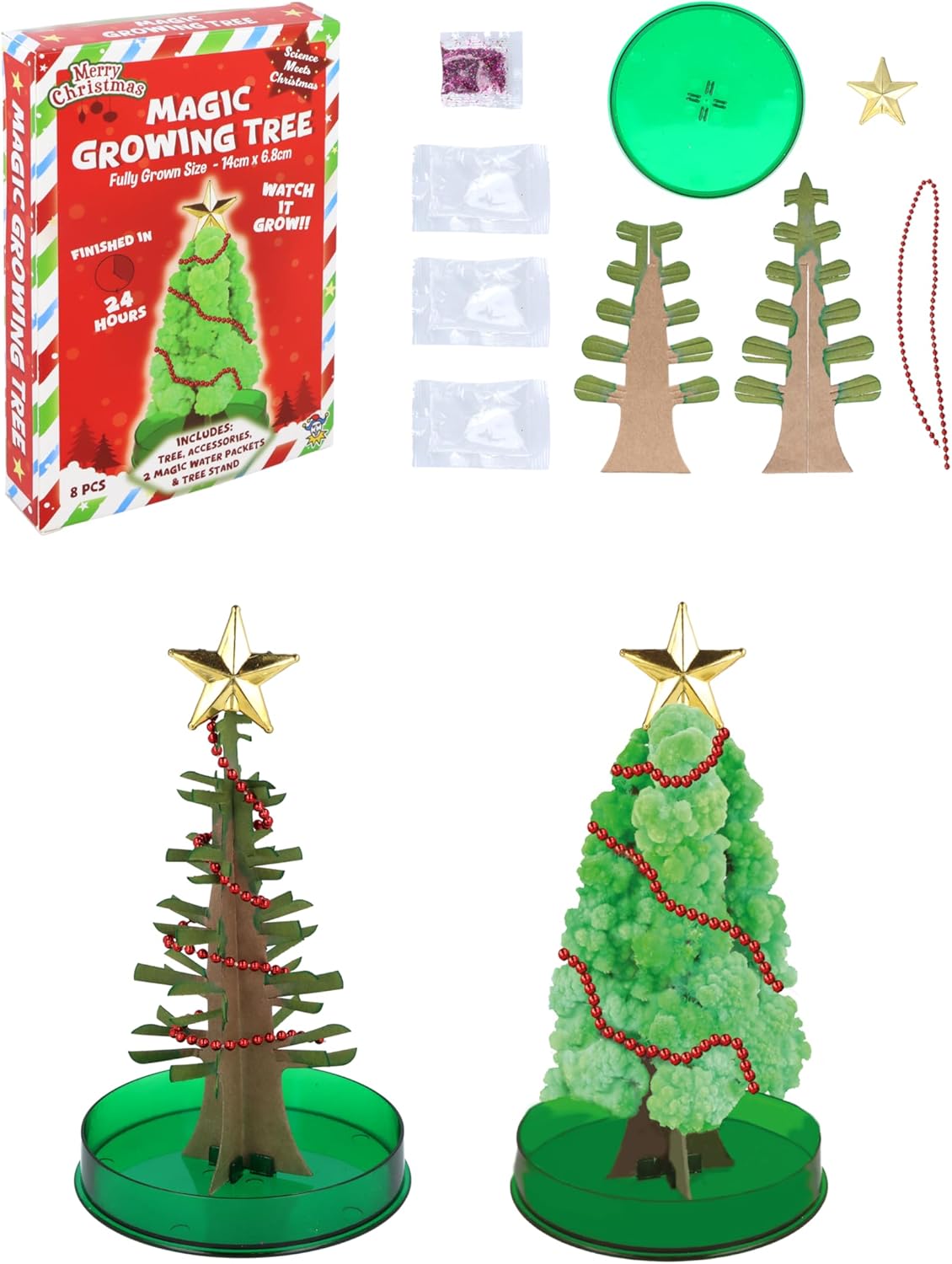 Kristalliserende Tover Kerstboom